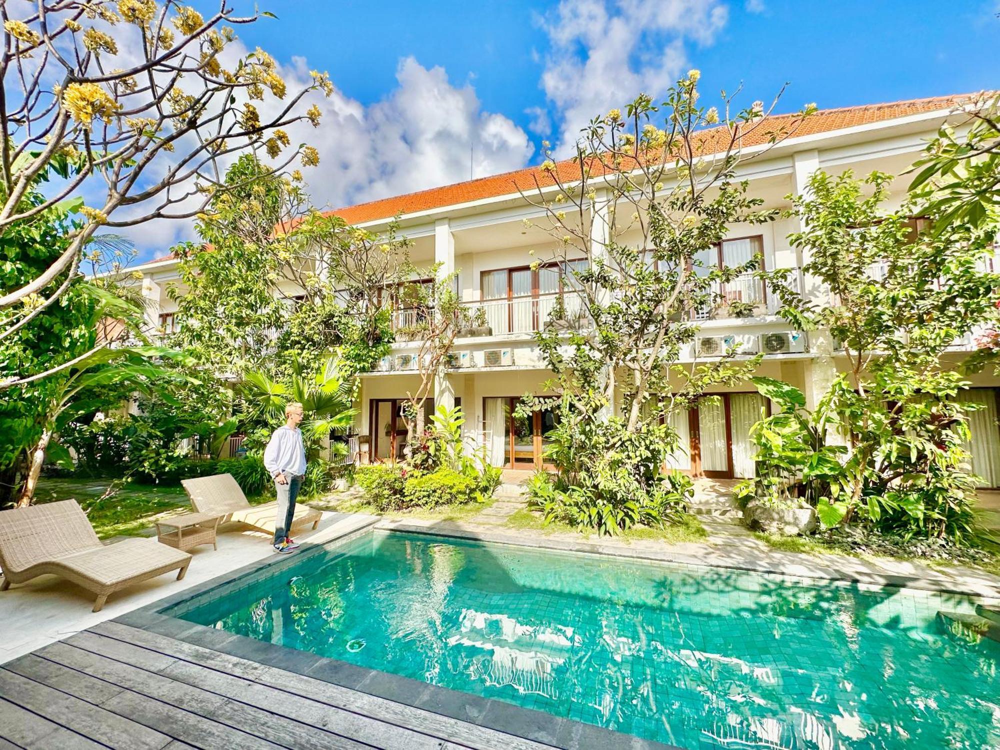 Bali Telaga Hati Yoga Healing And Retreat Center Hostel Санур Экстерьер фото