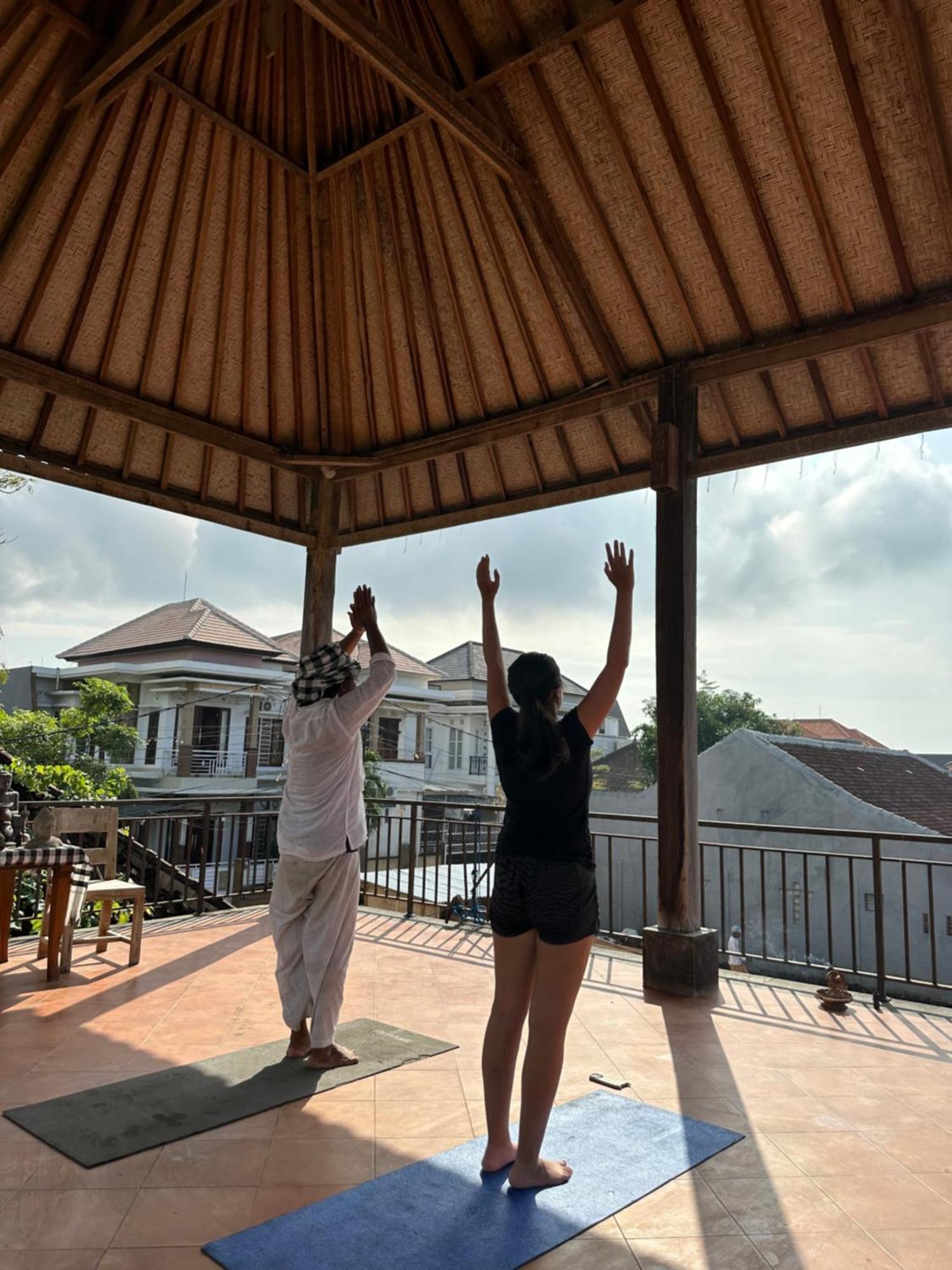 Bali Telaga Hati Yoga Healing And Retreat Center Hostel Санур Экстерьер фото